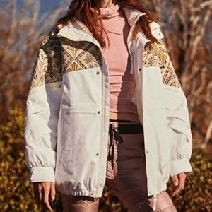 Free People Movement Summit Sunset 2 in 1 Ski Coat White